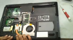 asus F5RL assembling