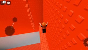 Прохожу обби но за мной лава!