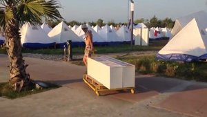Казантип в Грузии, Анаклия Автоматические камеры хранения на фестивалях