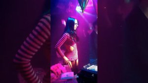 T-DJ Milana in China Night Club (sexy dj from Ukraine)