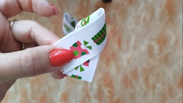 Бантики- веселая елочка. Красивые новогодние бантики. Мастер-класс. Легко, быстро, просто и красиво смотреть онлайн