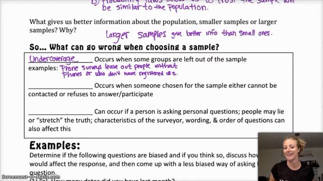 AP Statistics | 4.1.3 | What can go wrong in sampling and surveys?