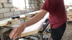 Как сделать верхний косоур лестницы. Изготовление верхнего косоура.