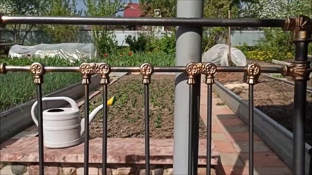 Реставрация старой ЖЕЛЕЗНОЙ КРОВАТИ. смотреть онлайн