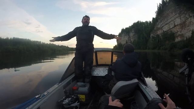 #Мотопутешествие с Владимир Шулояков на Вишеру ,камни Говорливый и Ветлан.