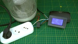 Ваттметр с алиэкспресс - измеритель мощности, вольтметр, амперметр 220 вольт, 100А