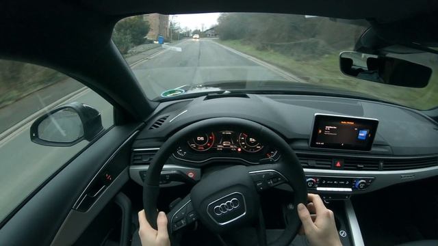 AUDI A4 AVANT 2018 - POV TESTDRIVE - 40 TDI QUATTRO