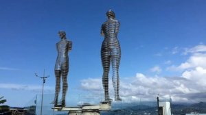 Батуми! Памятник Али и Нино!