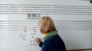 Базовый уровень.Урок сольфеджио.Трезвучия