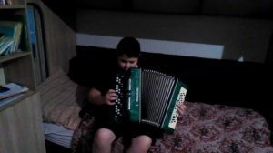 полюшко-поле на баяне