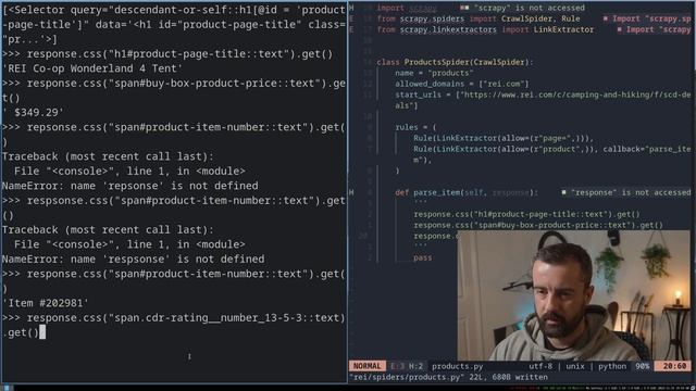 Scrapy in 30 Minutes (start here.) смотреть онлайн