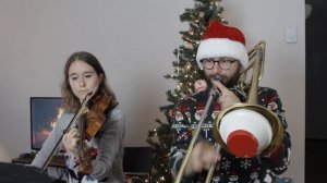 Still, Still, Still - Folk Song | Violin & Trombone Duet