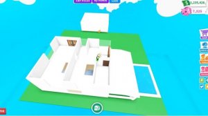 Как построить крутой дом в АДОПТ МИ своими руками Строительство от папы дочки в Adopt Me