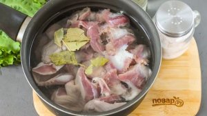 Блины с куриными желудками