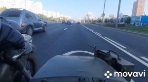 катаемся на мотоцикле К-750