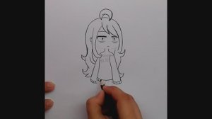 Как нарисовать Nemu из Gacha life \\ Нарисовать чиби девочку