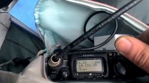 Пешая радио-экспедиция на остров Эльдорадо г.Тамбов 9.12.2016 часть 2