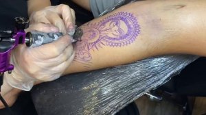 My Own Design: "Helios" 🌞 Tattoo Timelapse