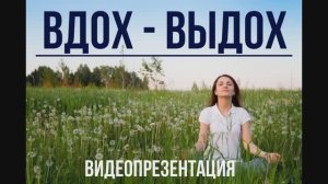 Видеопрезентация «Вдох-выдох»: как различные методики дыхания влияют на здоровье человека (12+)