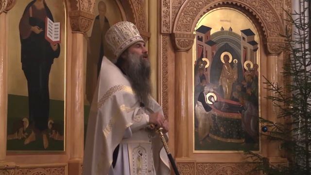 Проповедь. РОЖДЕСТВО ХРИСТОВО. Как жить так, чтобы Христос поселился в нашем сердце (7 января 2018) смотреть онлайн