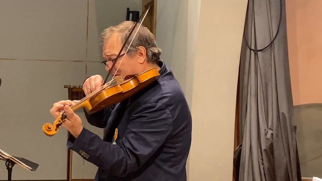 Андрей Решетин - скрипка,  Ирина Шнеерова - клависин смотреть онлайн