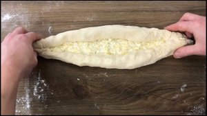Хачапури по-аджарски с адыгейским сыром и яйцом/Нежные хачапури