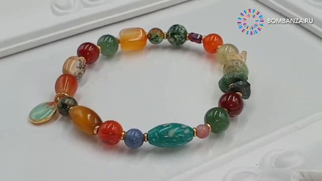 ?? Браслет Nature Bijoux Minera, NB20.2-13-33040_1912. Бижутерия из натуральных камней, Франция