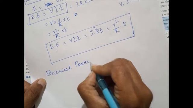 Physics Class 10  L 9C Electrical energy & Power Theory