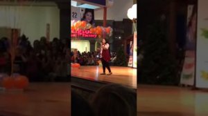 Raini Rodriguez performing Rocking Around the Christmas Tre