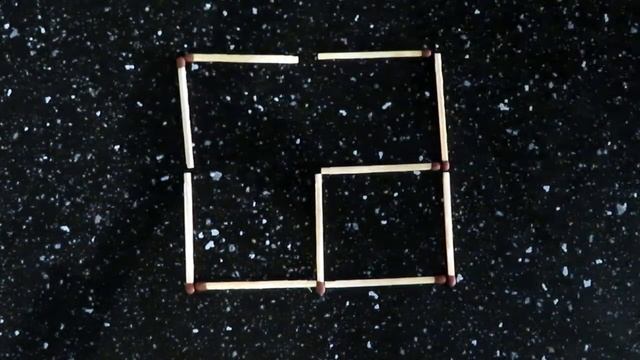 Нужно убрать две спички, чтобы осталось два квадрата ? Головоломки со спичками ➄ Эпизод 23
