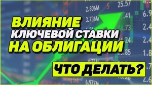 Облигации: Влияние ключевой ставки  на облигации. ЦБ повысил ставку.