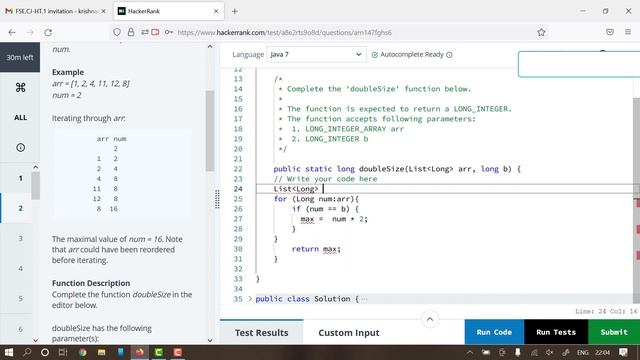 Cognizant exam for 3 to 5years Experience | Java online exam | Java Coding Exam смотреть онлайн