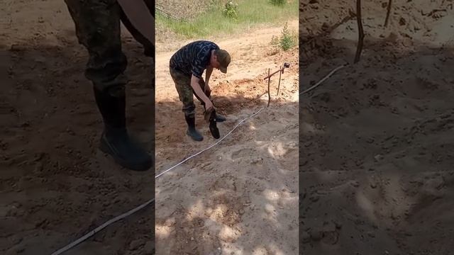 Тест магнитометра на дальность обнаружения