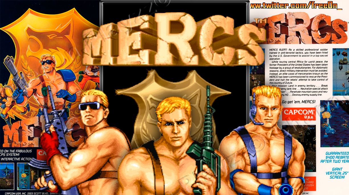 MERCS (1990) - #АРКАДНЫЕ АВТОМАТЫ #CAPCOM | Senjō no Ōkami II | 戦場の狼 II | ПРОХОЖДЕНИЕ | Ретро-игры смотреть онлайн