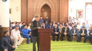 Муфтий Дагестана шейх Ахмад хаджи Афанди (къ. с) на открытие мечети 25 09 2015