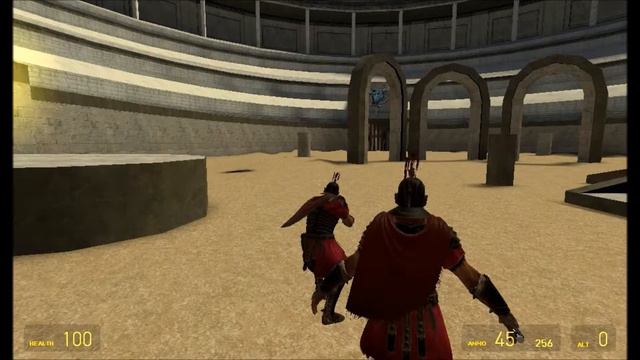 Garrys Mod Roman General Player Model Mod Showcase Review смотреть онлайн