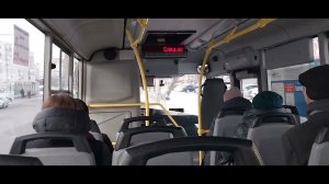 Омск,автобус 42 от 3-й Чередовой до Омского Дома Дружбы