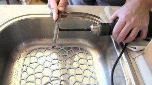 Делаем штамп для установки люверсов за 5 минут.