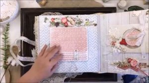 Свадебный альбом "Это лучший день"/Скрапбукинг/Scrapbooking