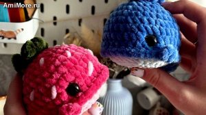 Амигуруми: схема Кит | Игрушки вязаные крючком