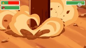 Gate Battle! /w healthbars (Angry Birds Toons - Gate Crusher) *read decription*
