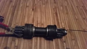 Болтается шатун TRUVATIV HUSSELFT ISIS 1.37(устранение проблемы),сьело шлицы незначительно.