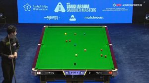 Judd Trump vs Wu Yize Part 1 Saudi Arabia Masters 2024