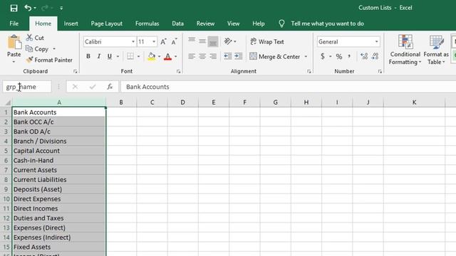 Data Entry in Microsoft Excel using Custom Lists and Data Validation смотреть онлайн