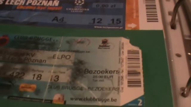 My collection of football tickets - Polish clubs in European cups 1/2 смотреть онлайн