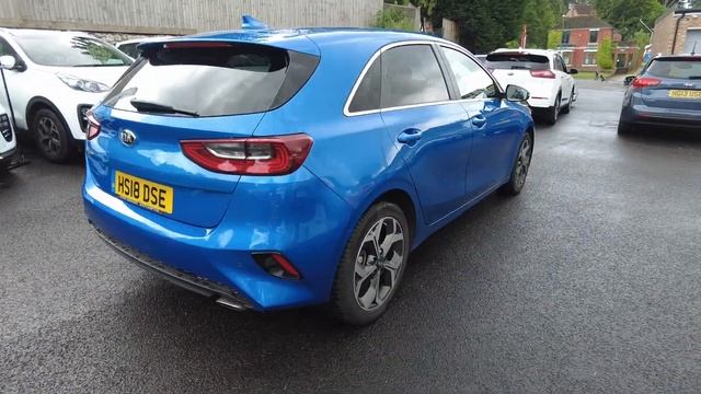 2018 Kia Ceed 1.4 T-GDi BLUE EDITION in Blue Flame смотреть онлайн