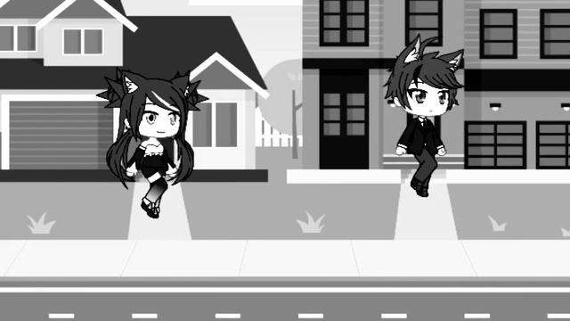 Чёрно-белая жизнь!/Гача лайф смотреть онлайн