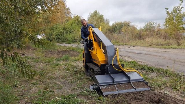 Культиватор на мини-погрузчике ML - 01 BAUMECH