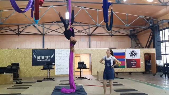 Aerial silks воздушные  полотна
