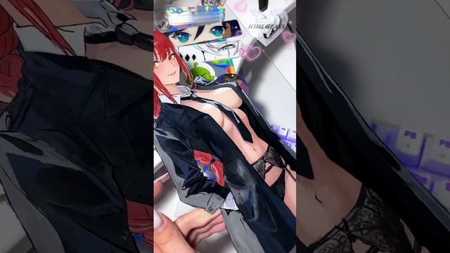 Любая картинка на заказ на стекле?Makima Chainsaw Man Макима Человек бензопила